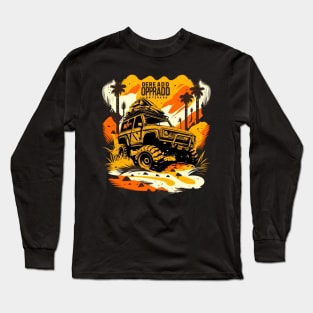 Off-road truck with cool doodle Long Sleeve T-Shirt